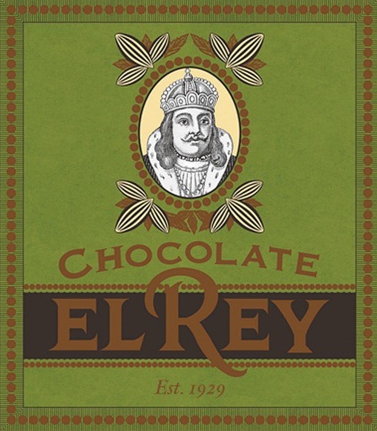 Afiche del aniversario de Chocolates El Rey &mdash; Est. 1929