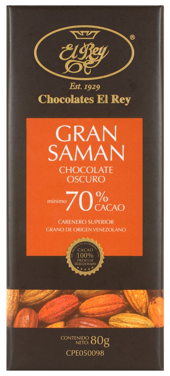 Gran Sam&aacute;n 70% Chocolate Oscuro