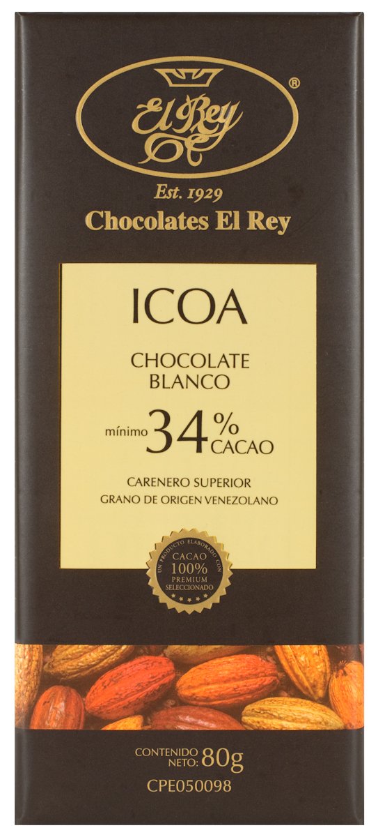 Icoa 34% Chocolate Blanco