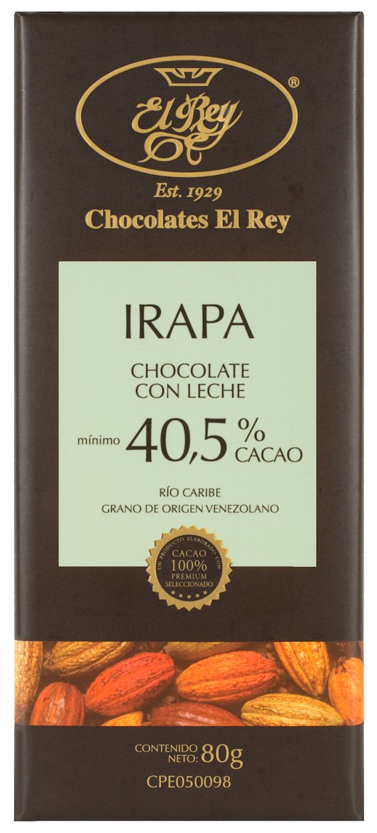 Irapa 40,5% Chocolate con Leche